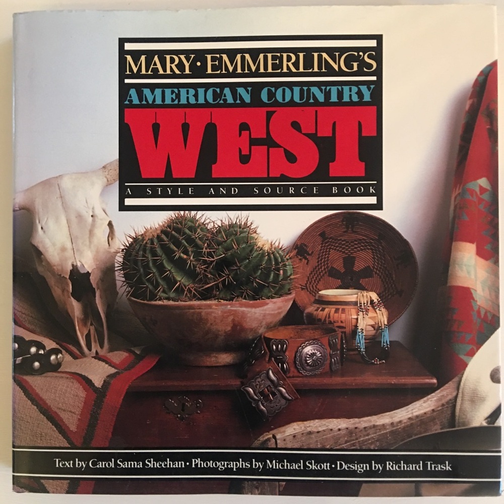 Vintage coffee table book